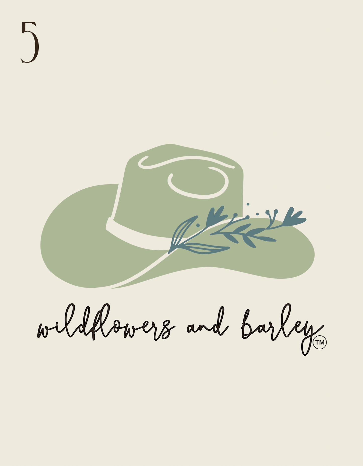 NEW Wildflowers and Barley Tee