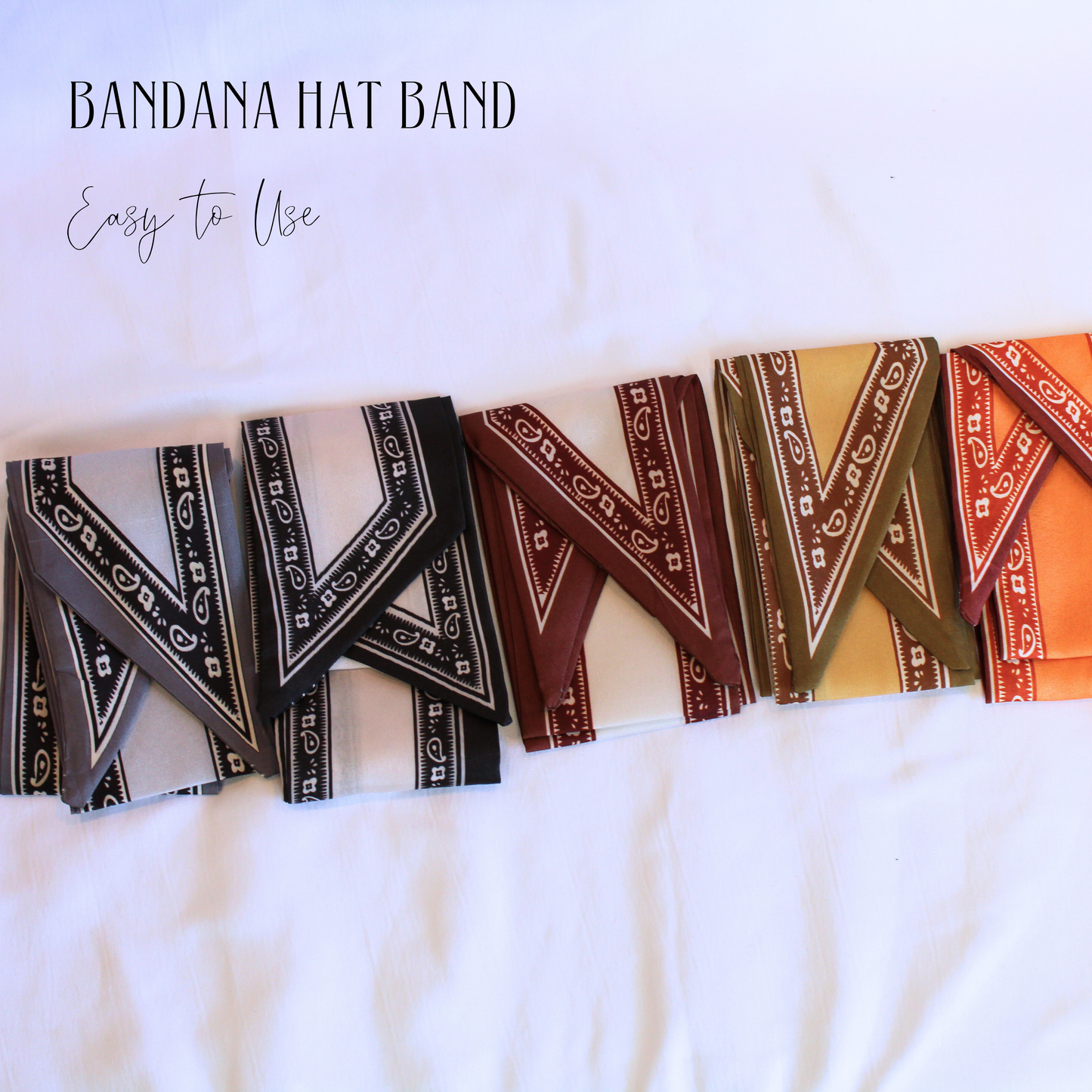 Bandana Hat Band
