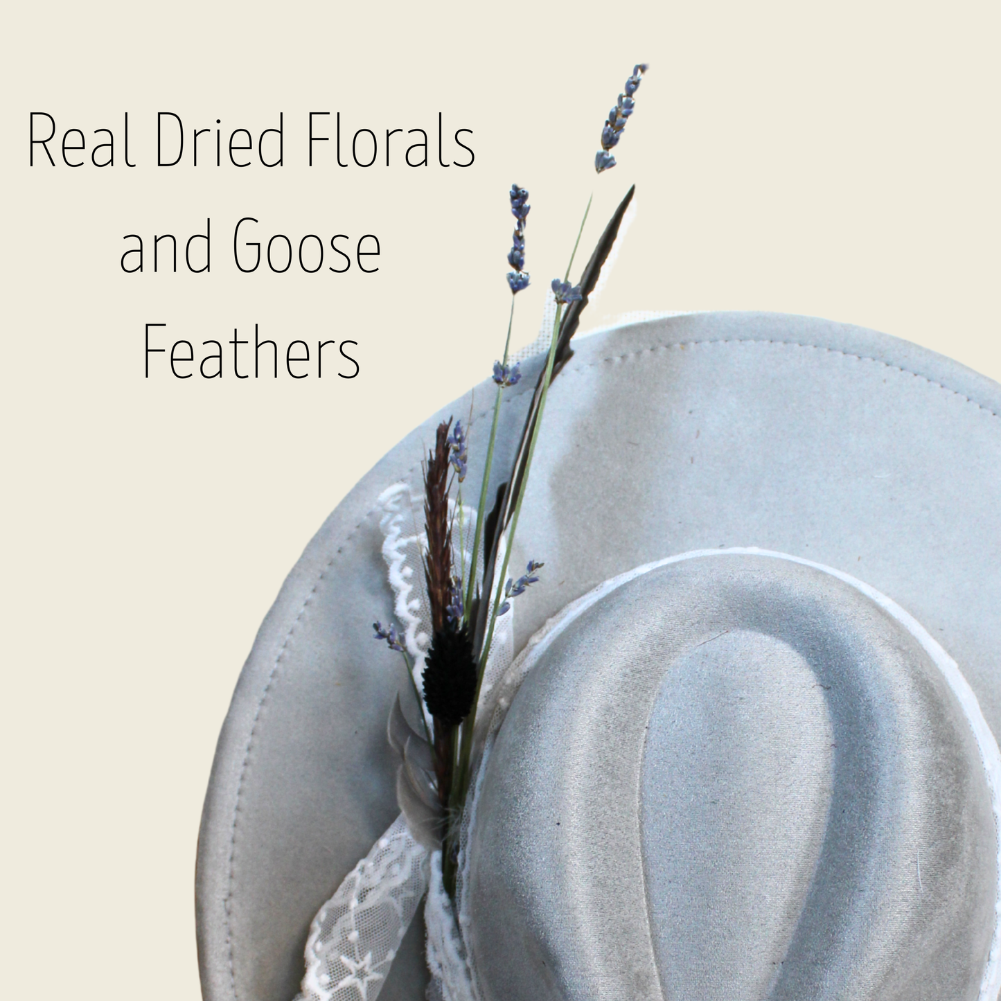 Lavender Smokeshow Goose Feather Pick