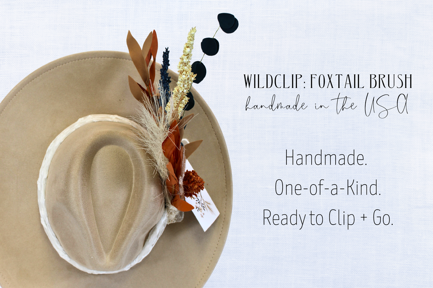Luxe WildClip-Foxtail Brush