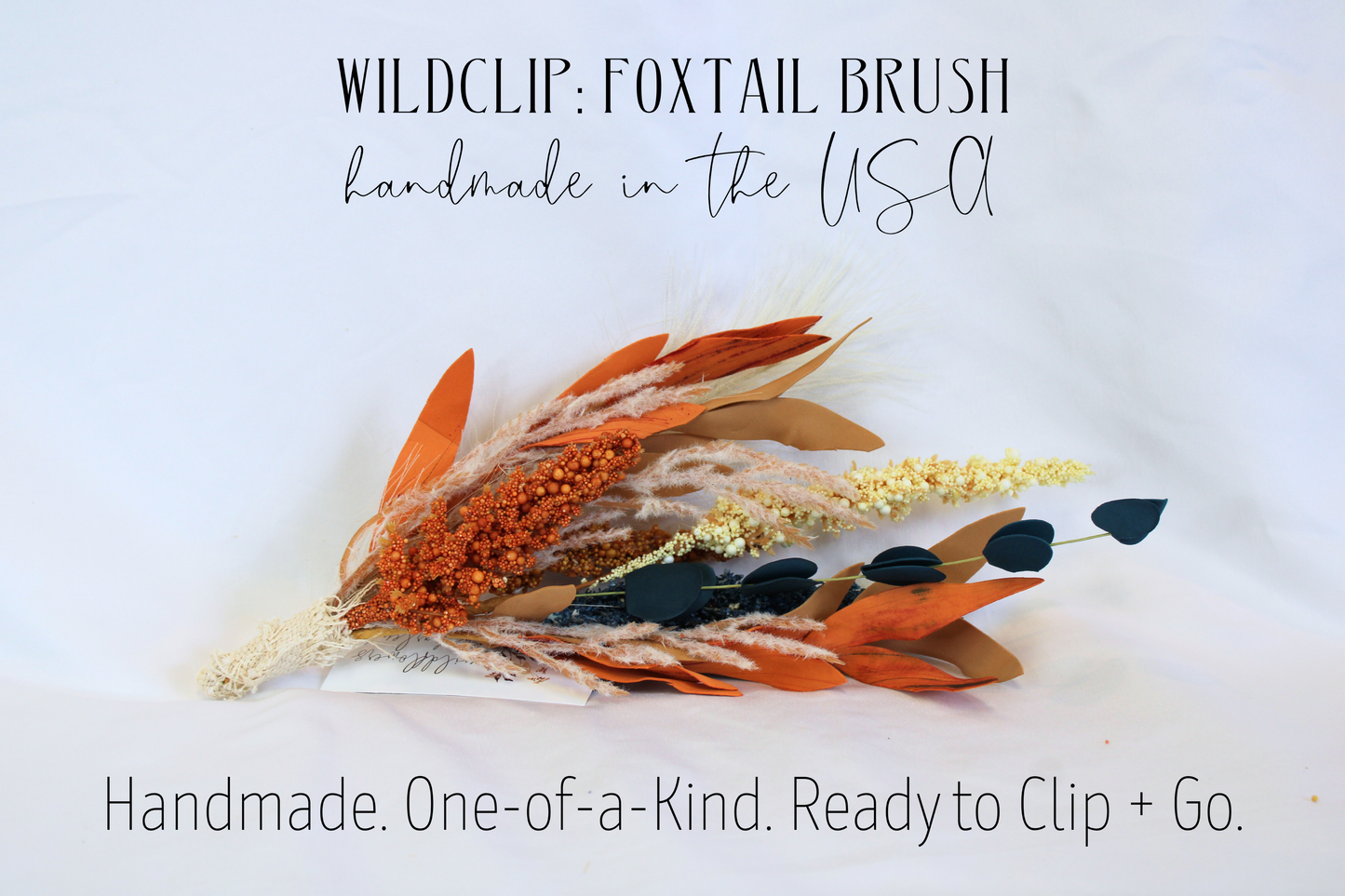 Luxe WildClip-Foxtail Brush