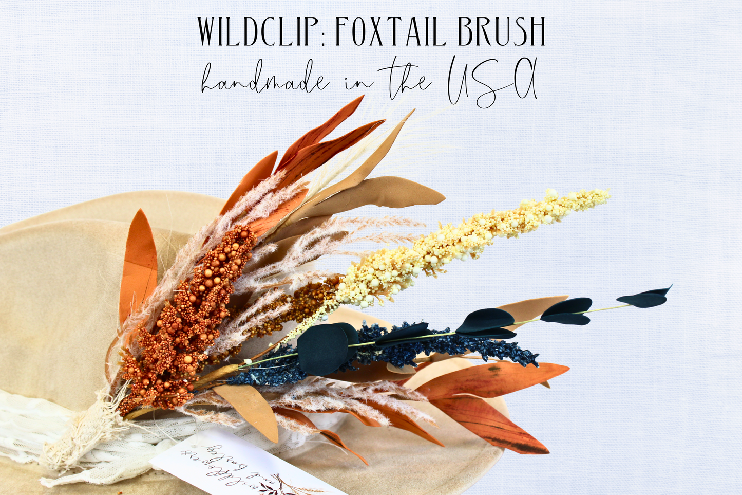 Luxe WildClip-Foxtail Brush