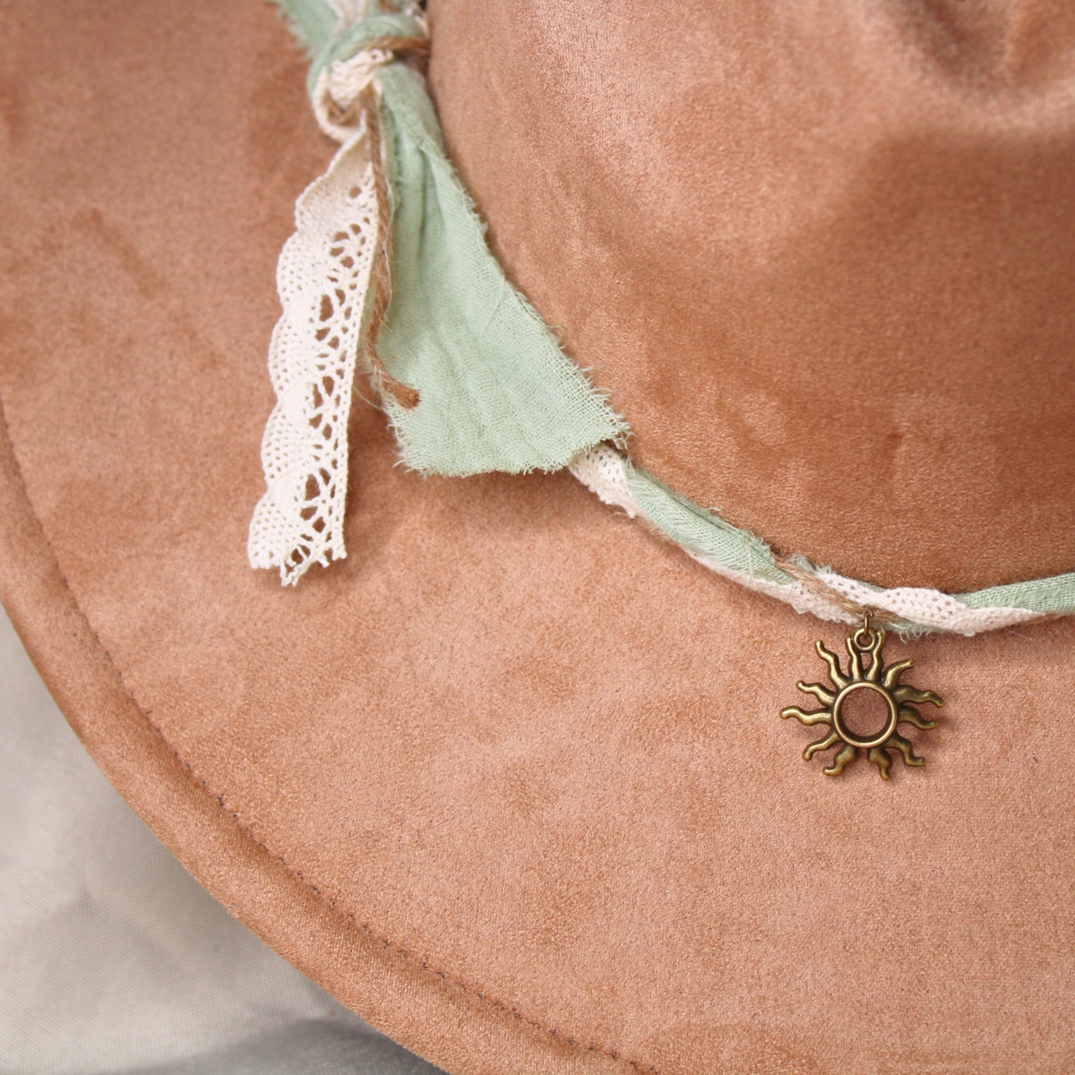 Wild Sage DIY Hat Band Kit – Earthy Green Western Boho Hat Accessory