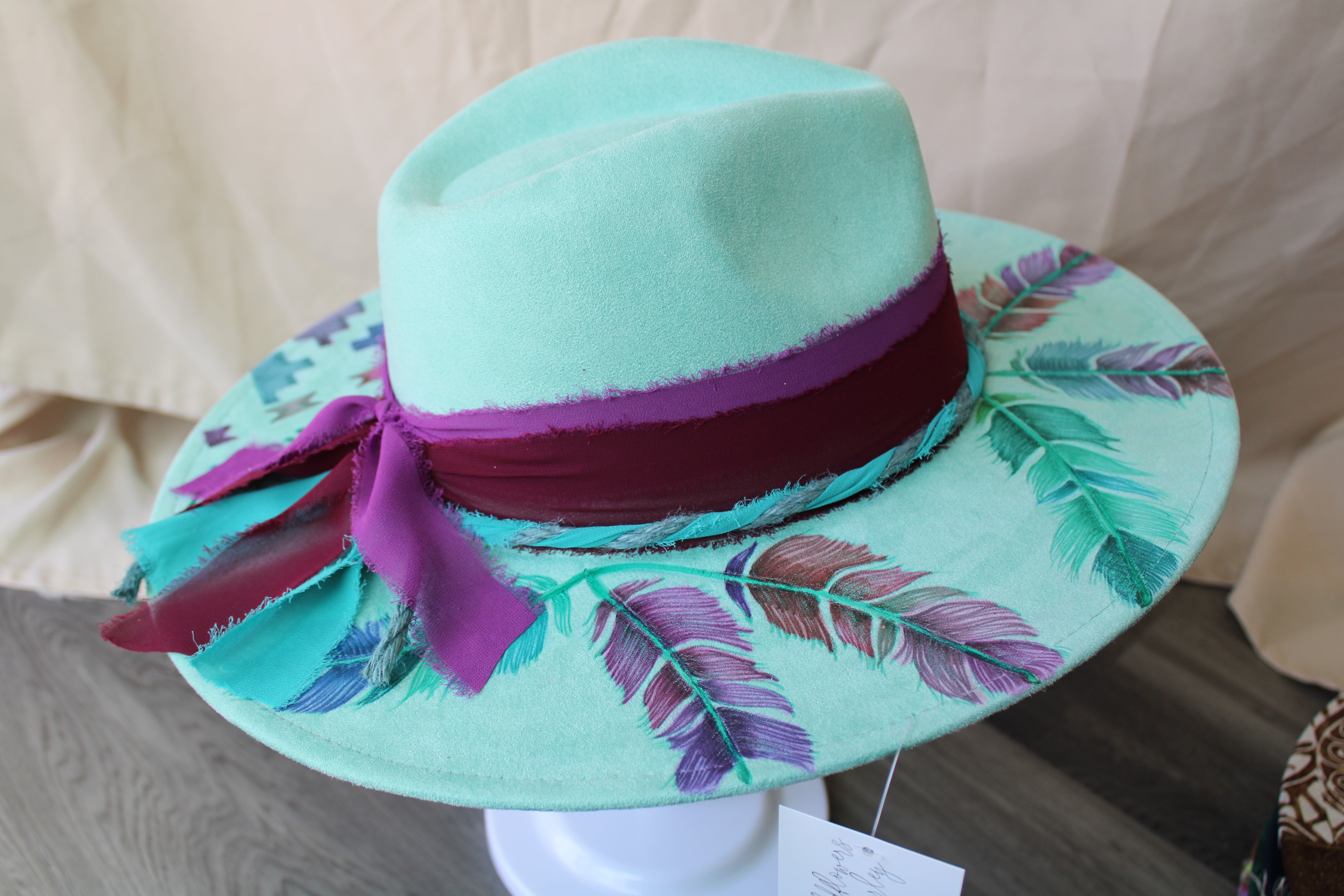 Mint green online Fedora