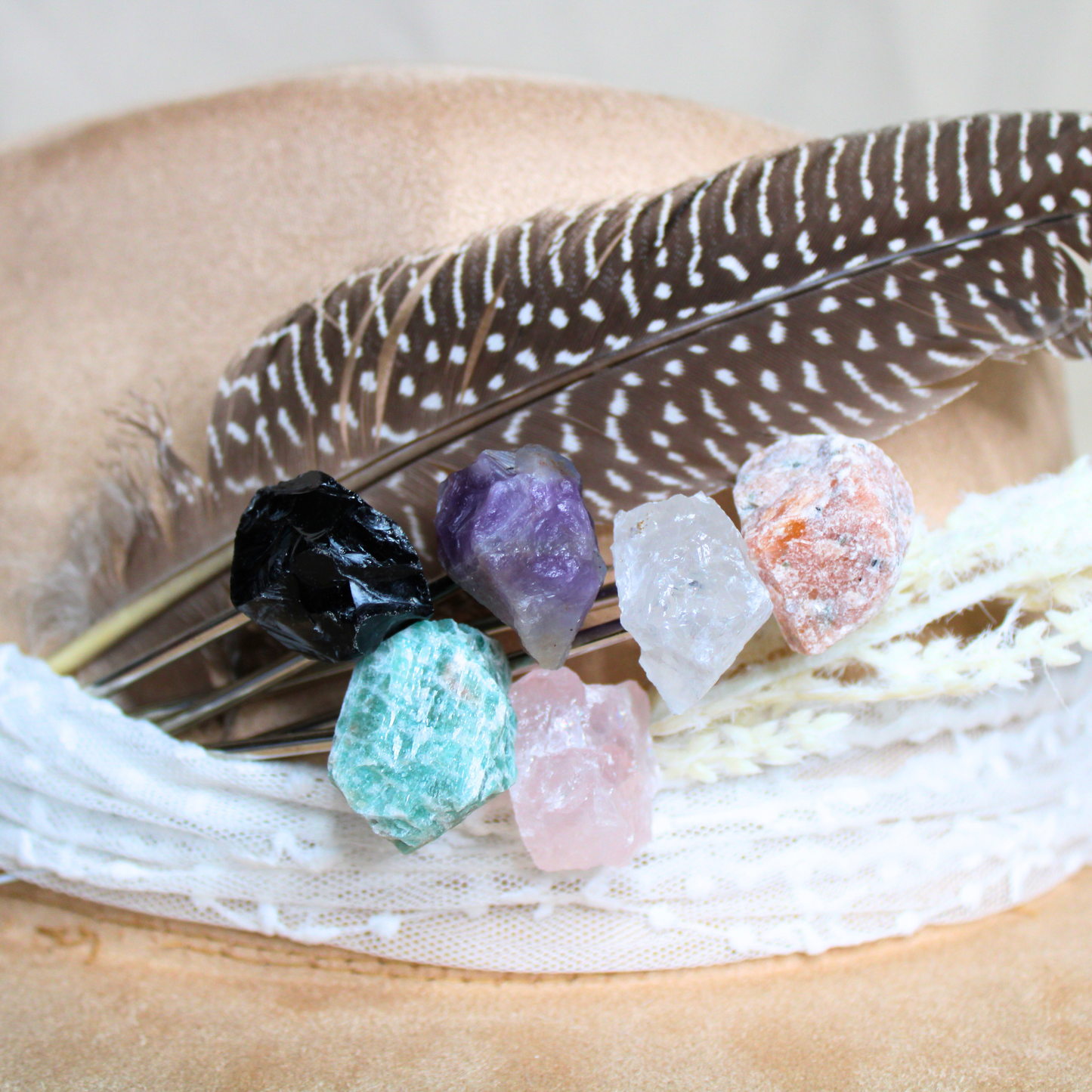 Genuine Crystal Hat Picks