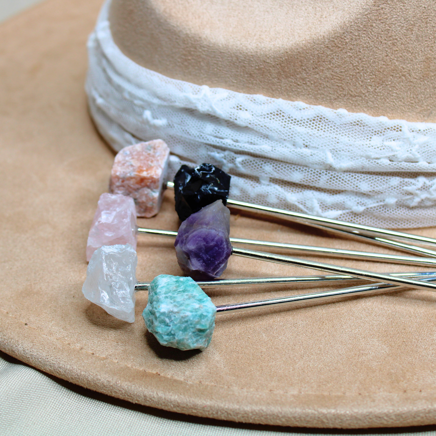 Genuine Crystal Hat Picks
