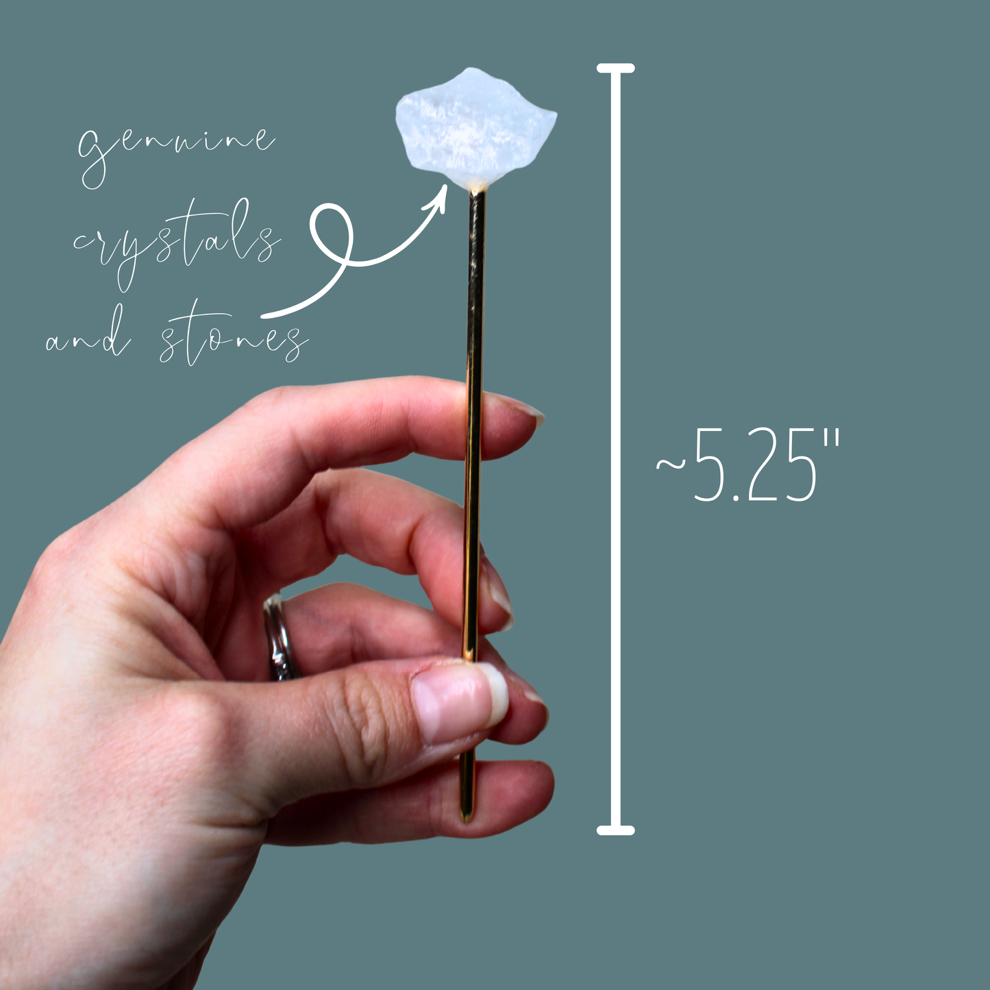 Genuine Crystal Hat Picks