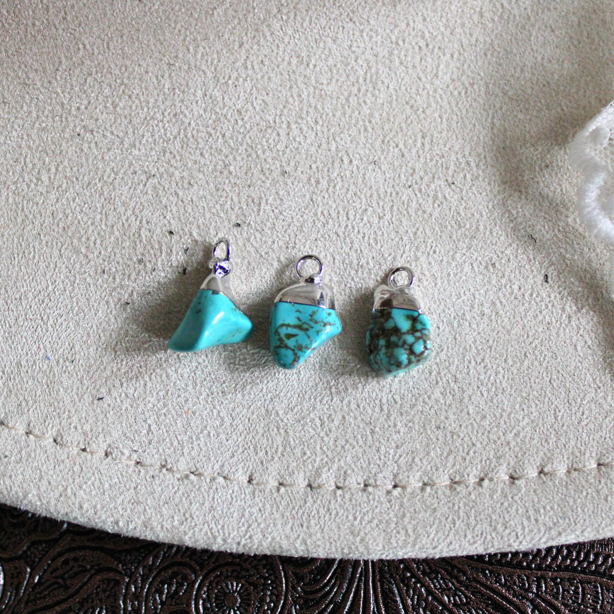Genuine Turquoise Charms