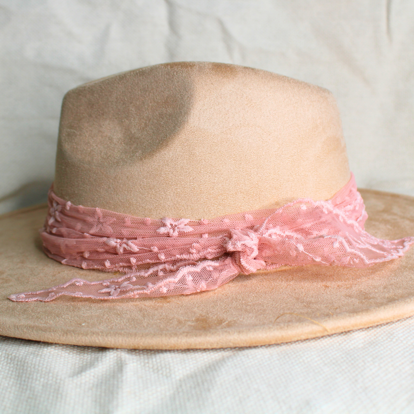 Bandeau de chapeau en dentelle extensible - Étoile