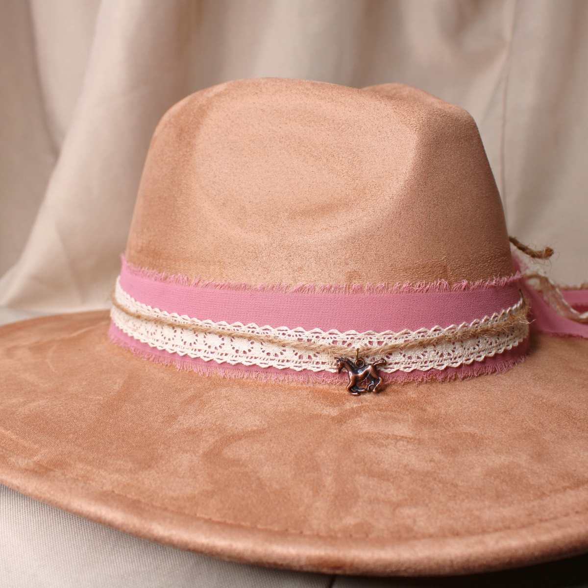 Rodeo Blush DIY Hat Band Kit – Pink Western Boho Hat Accessory