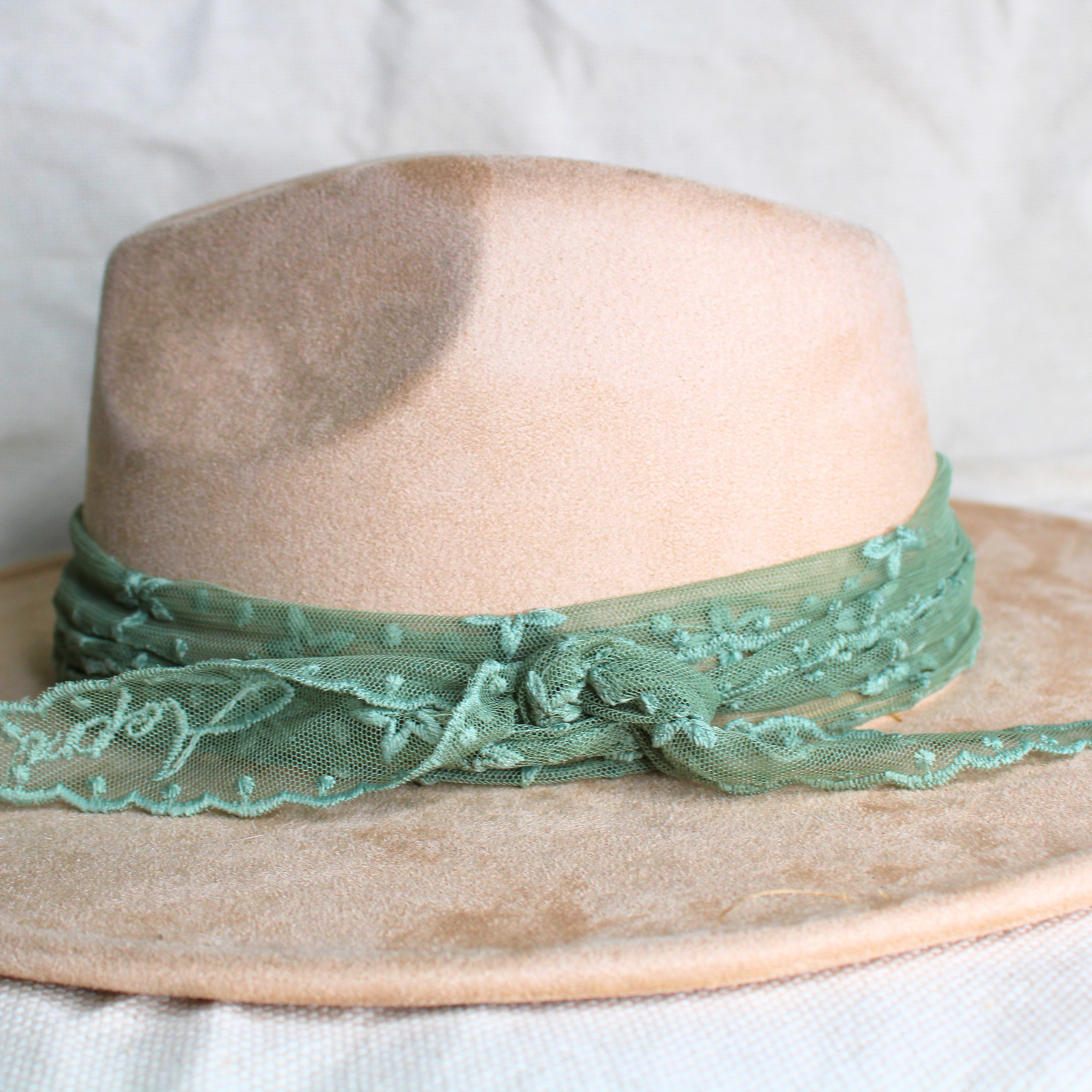 Bandeau de chapeau en dentelle extensible - Étoile