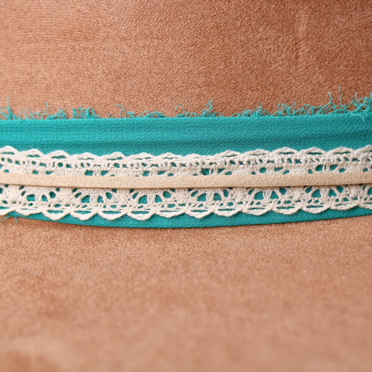 Teal Horizon DIY Hat Band Kit – Turquoise Western Boho Hat Accessory