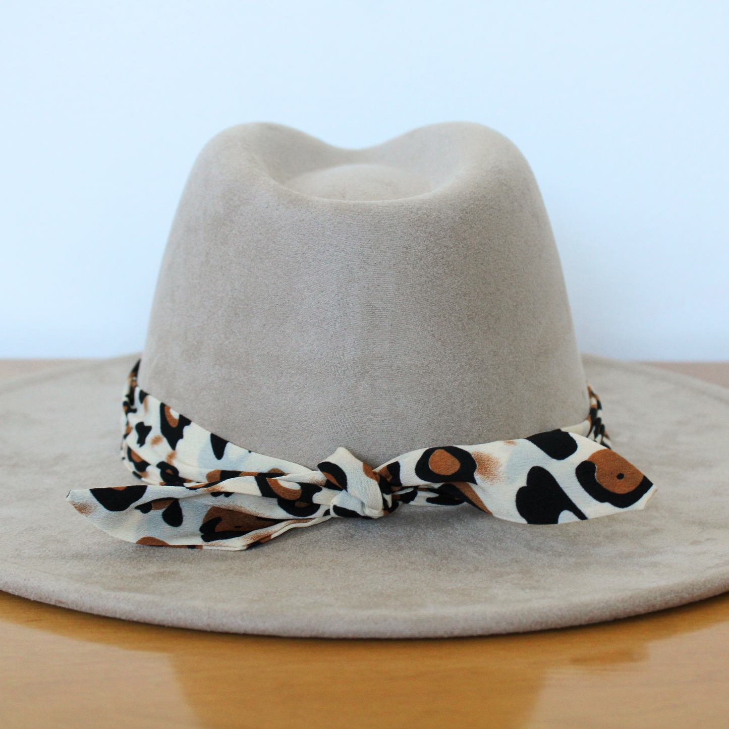 Untamed Leopard Hat Band