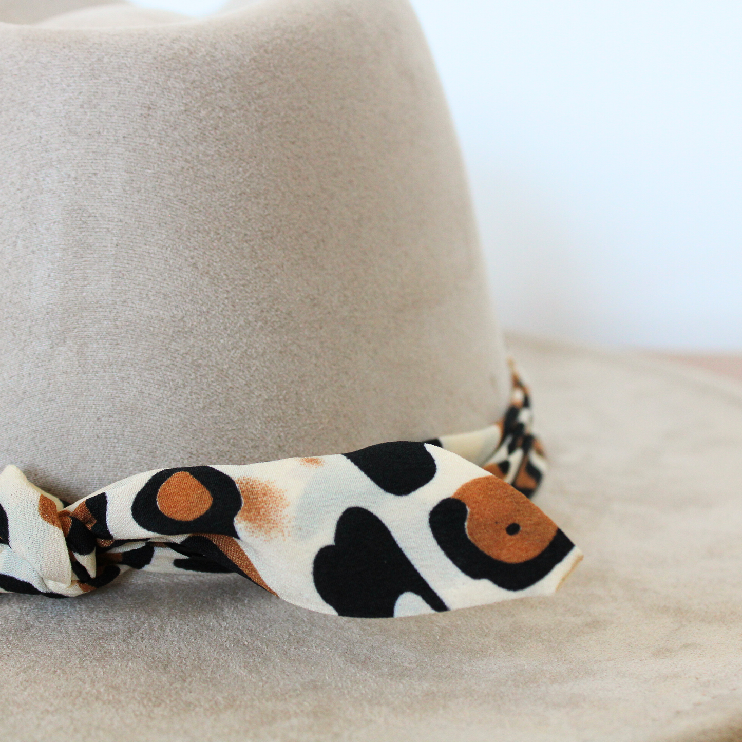 Untamed Leopard Hat Band