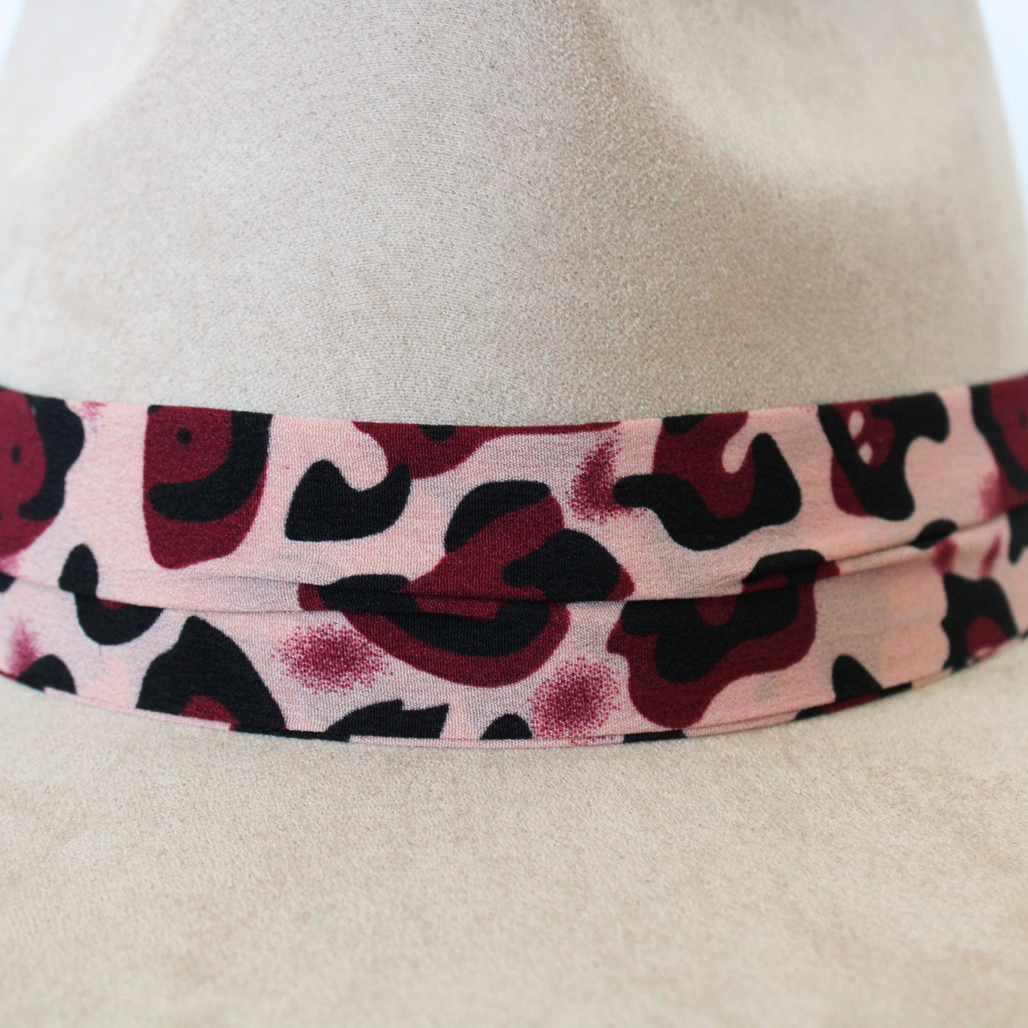 Untamed Leopard Hat Band