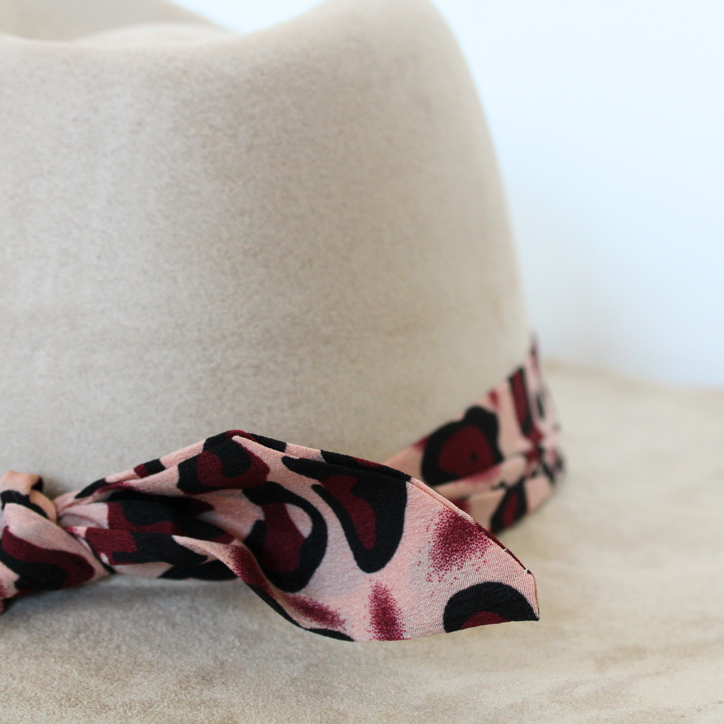 Untamed Leopard Hat Band