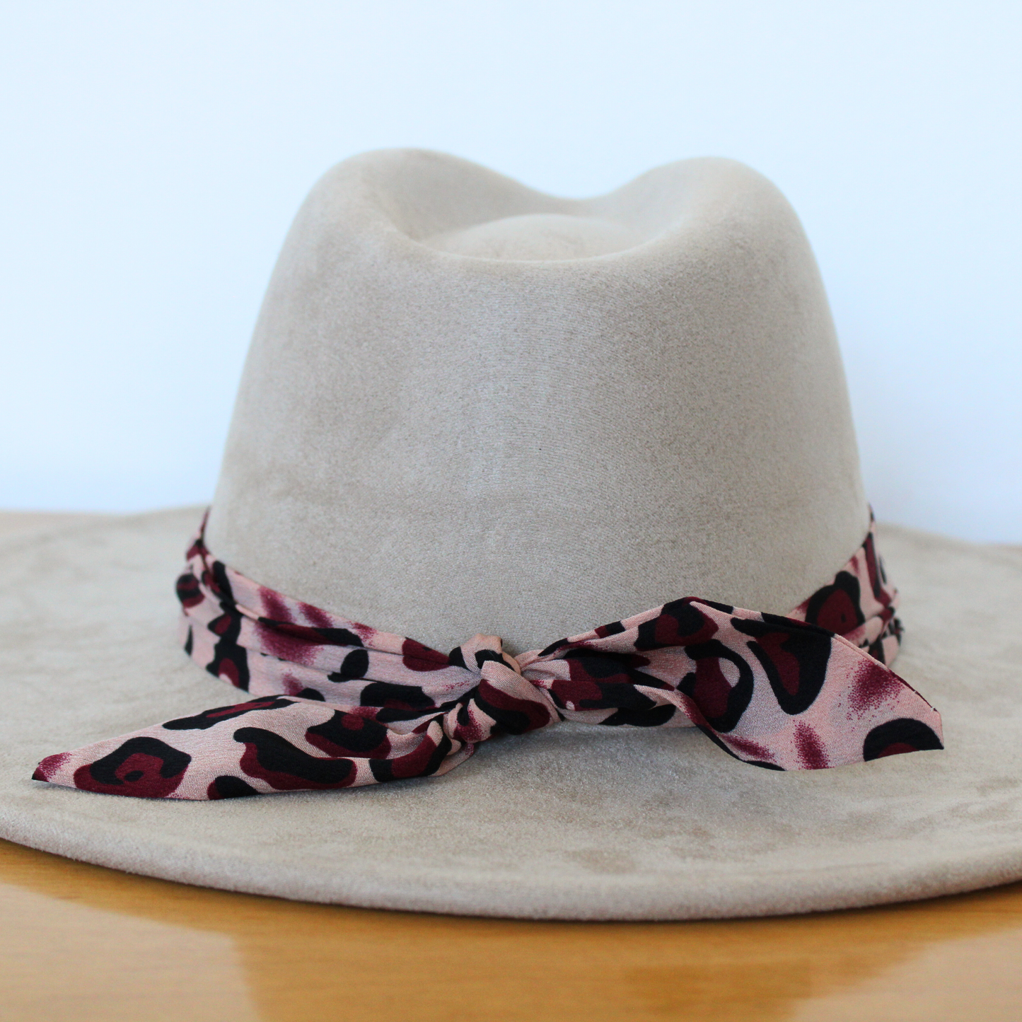 Untamed Leopard Hat Band