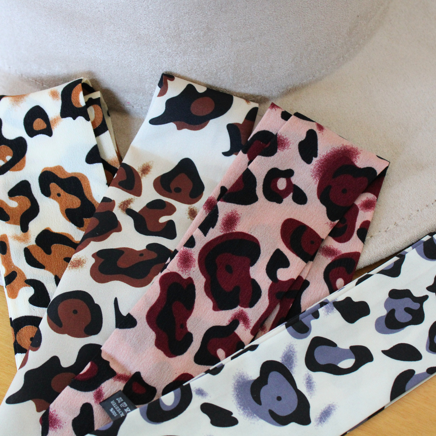 Untamed Leopard Hat Band