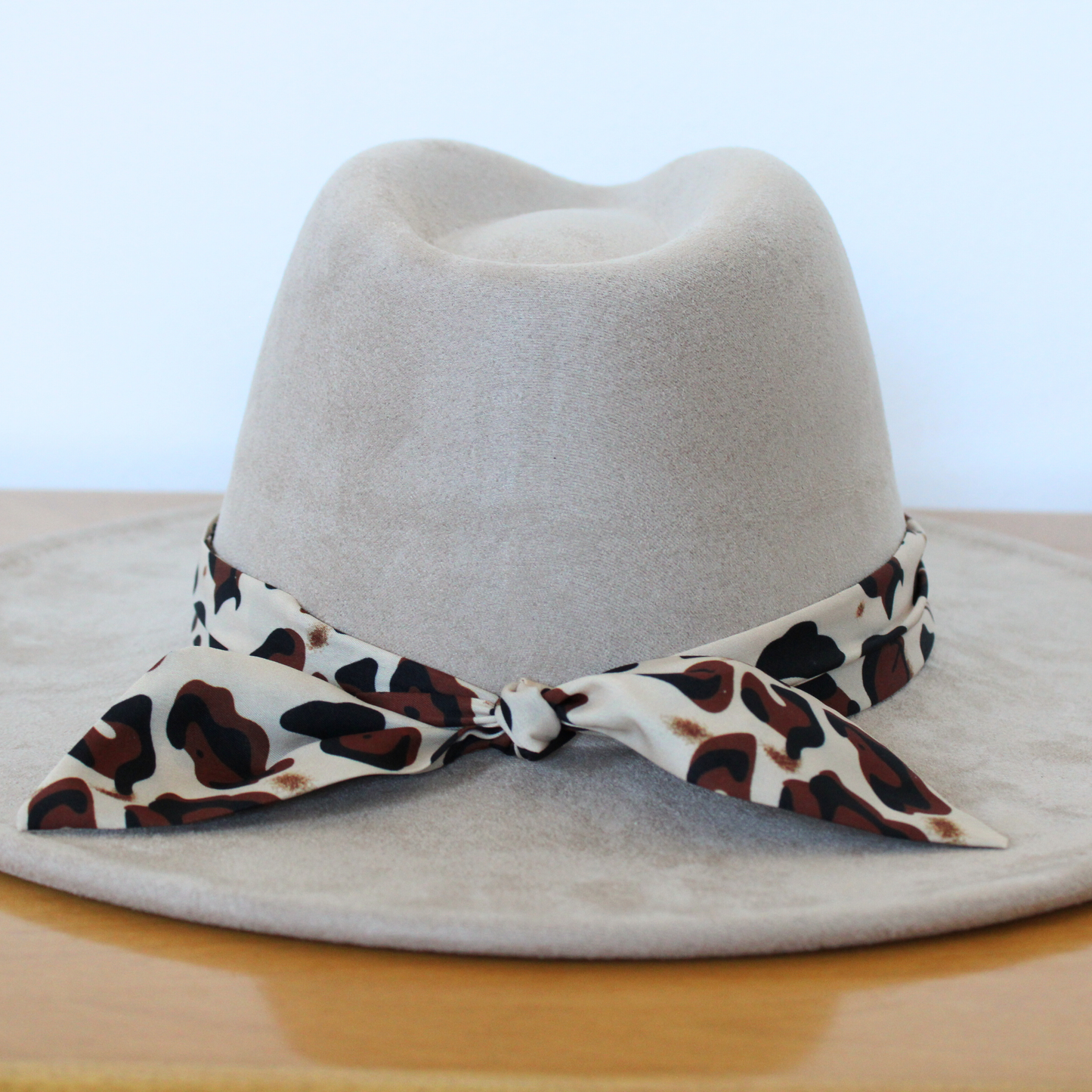 Untamed Leopard Hat Band