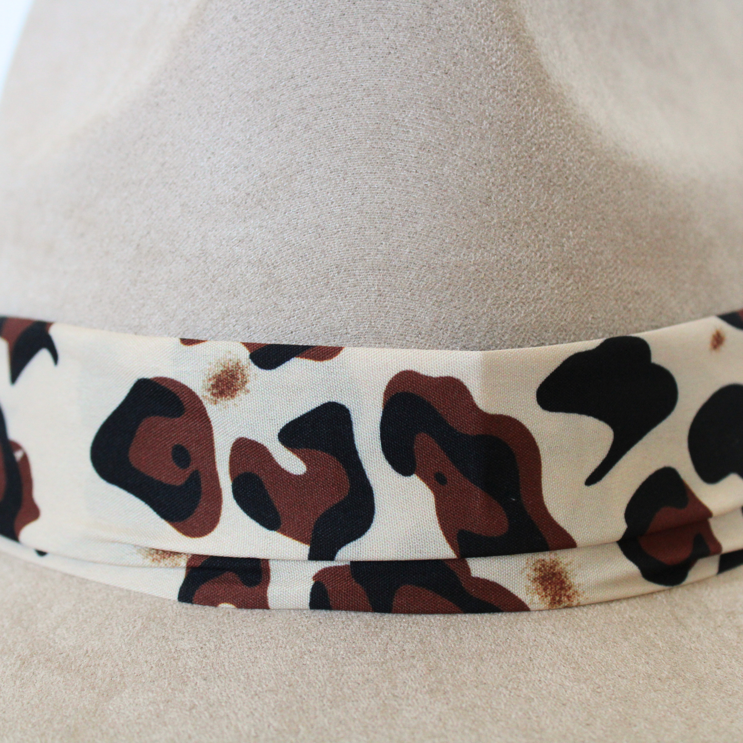Untamed Leopard Hat Band