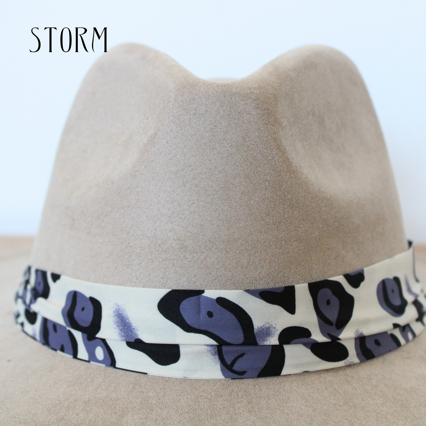 Untamed Leopard Hat Band