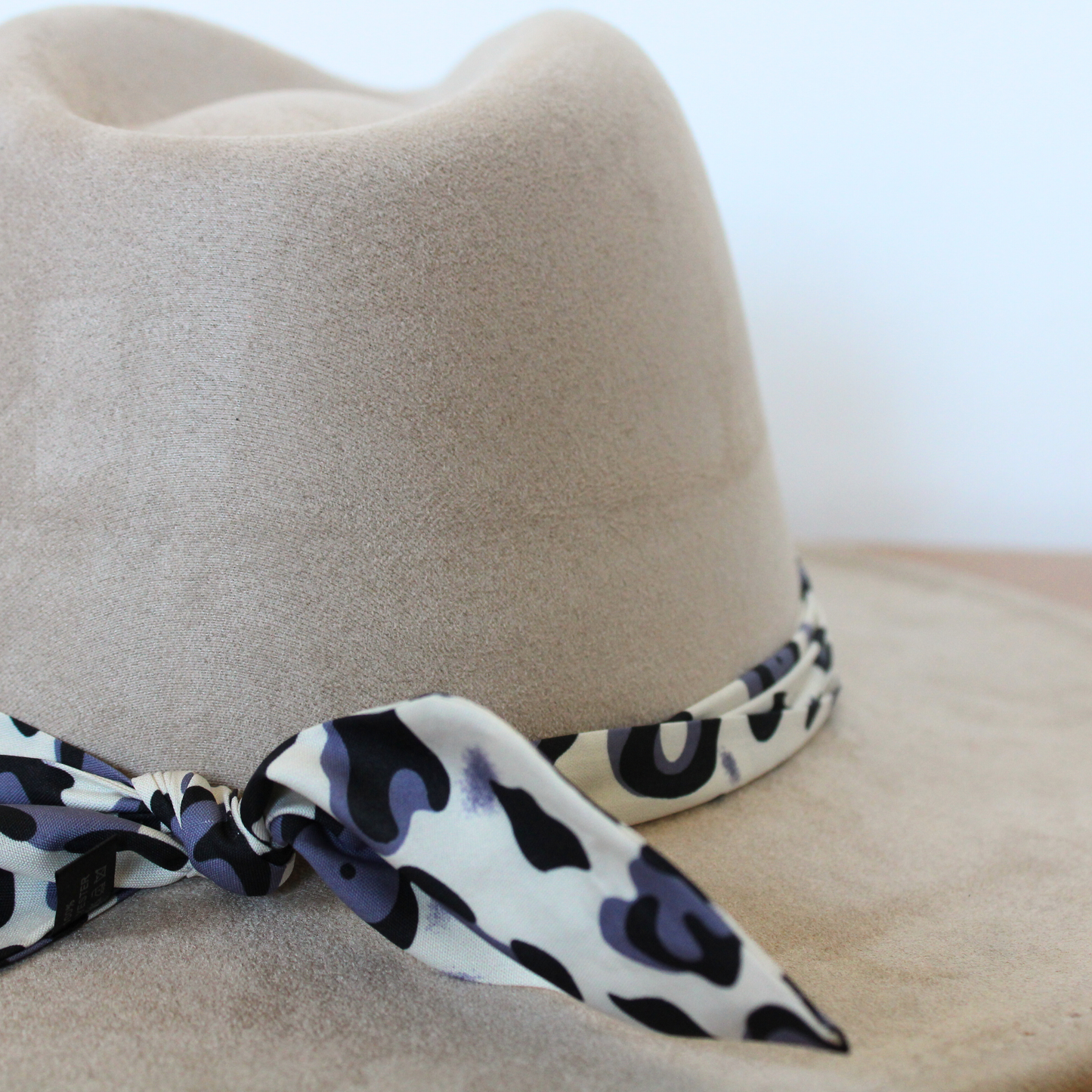 Untamed Leopard Hat Band