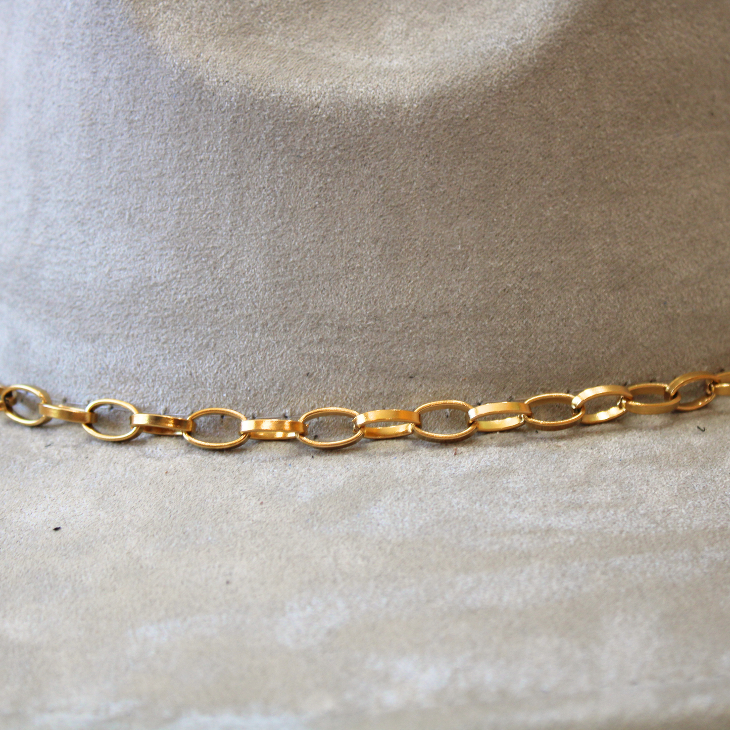 The Western Classic Chain Hat Band