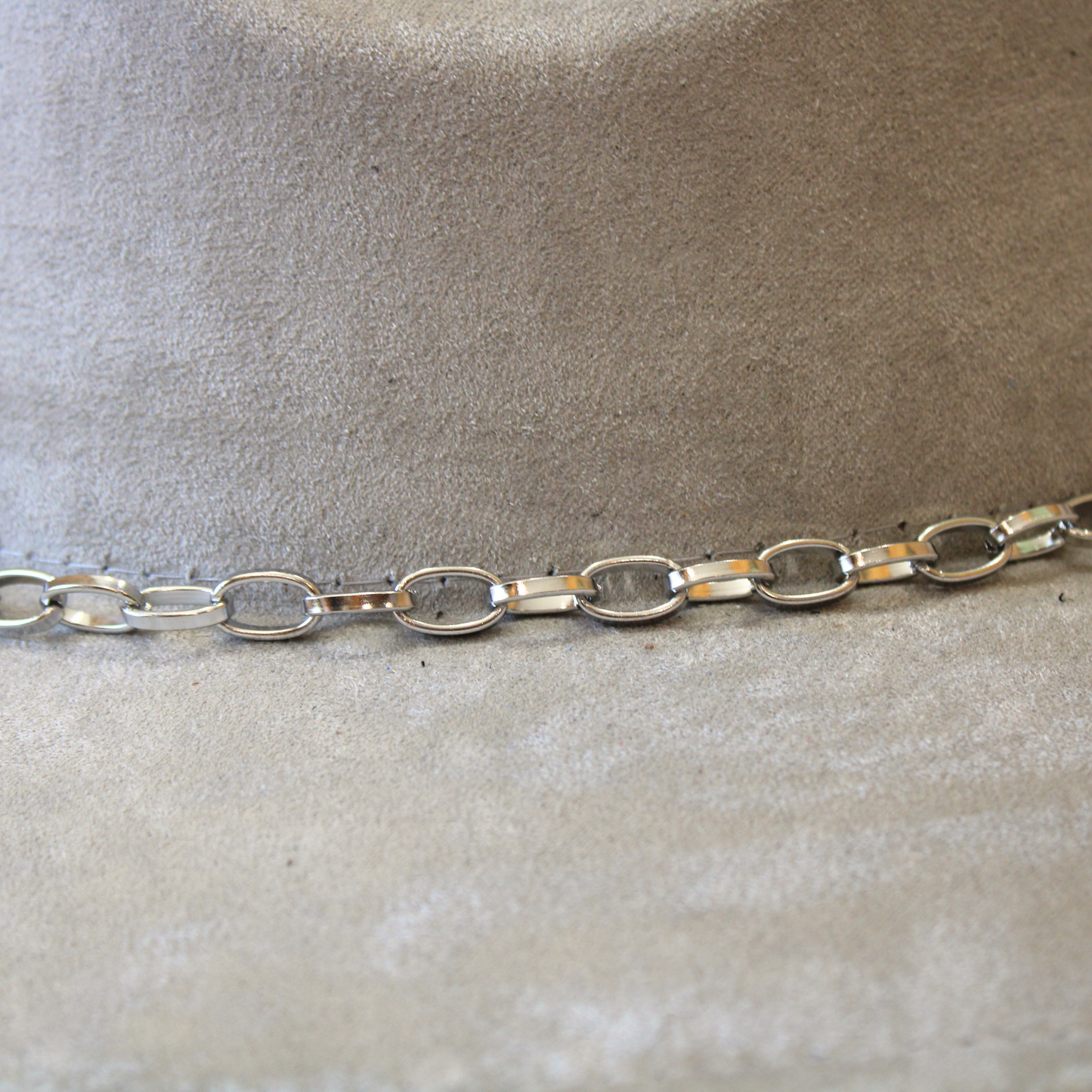 The Western Classic Chain Hat Band