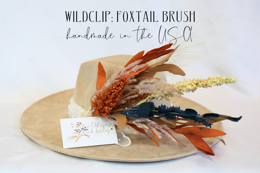Luxe WildClip-Foxtail Brush