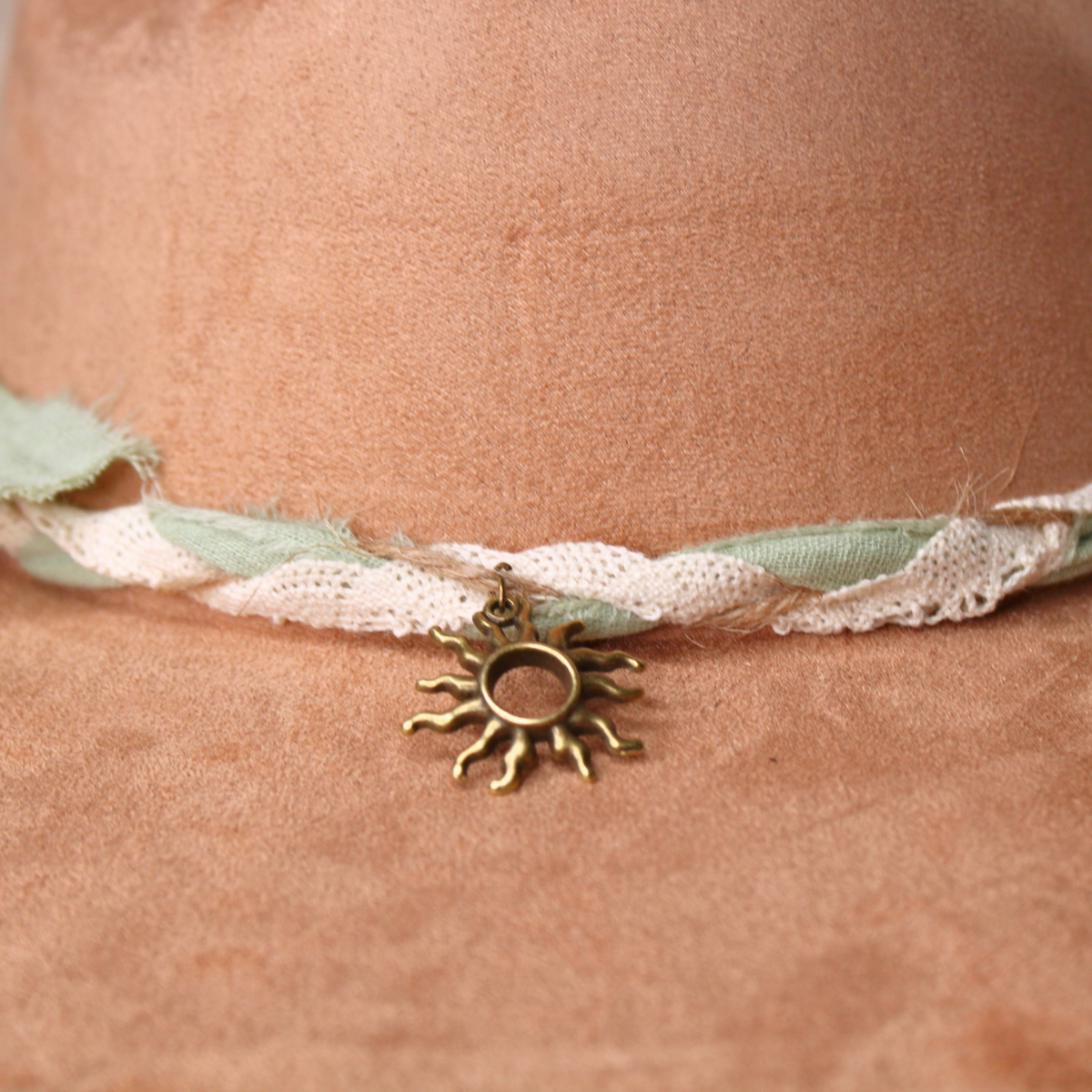Wild Sage DIY Hat Band Kit – Earthy Green Western Boho Hat Accessory